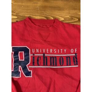 Vintage University of Richmond Crewneck Sweatshirt Pullover Sweater College M/L